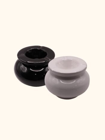 Handmade Moroccan Ceramic Ashtray – Classic Design