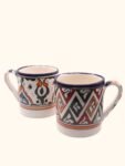 Handmade Moroccan Ceramic Mug – Multicolored