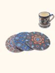 Set of 3 Moroccan Zellige Coasters