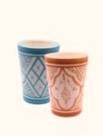 Handmade Moroccan Ceramic Cup – Painted