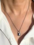 “Love” Lock Necklace