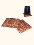 Set of 2 "Arabesque" Coasters